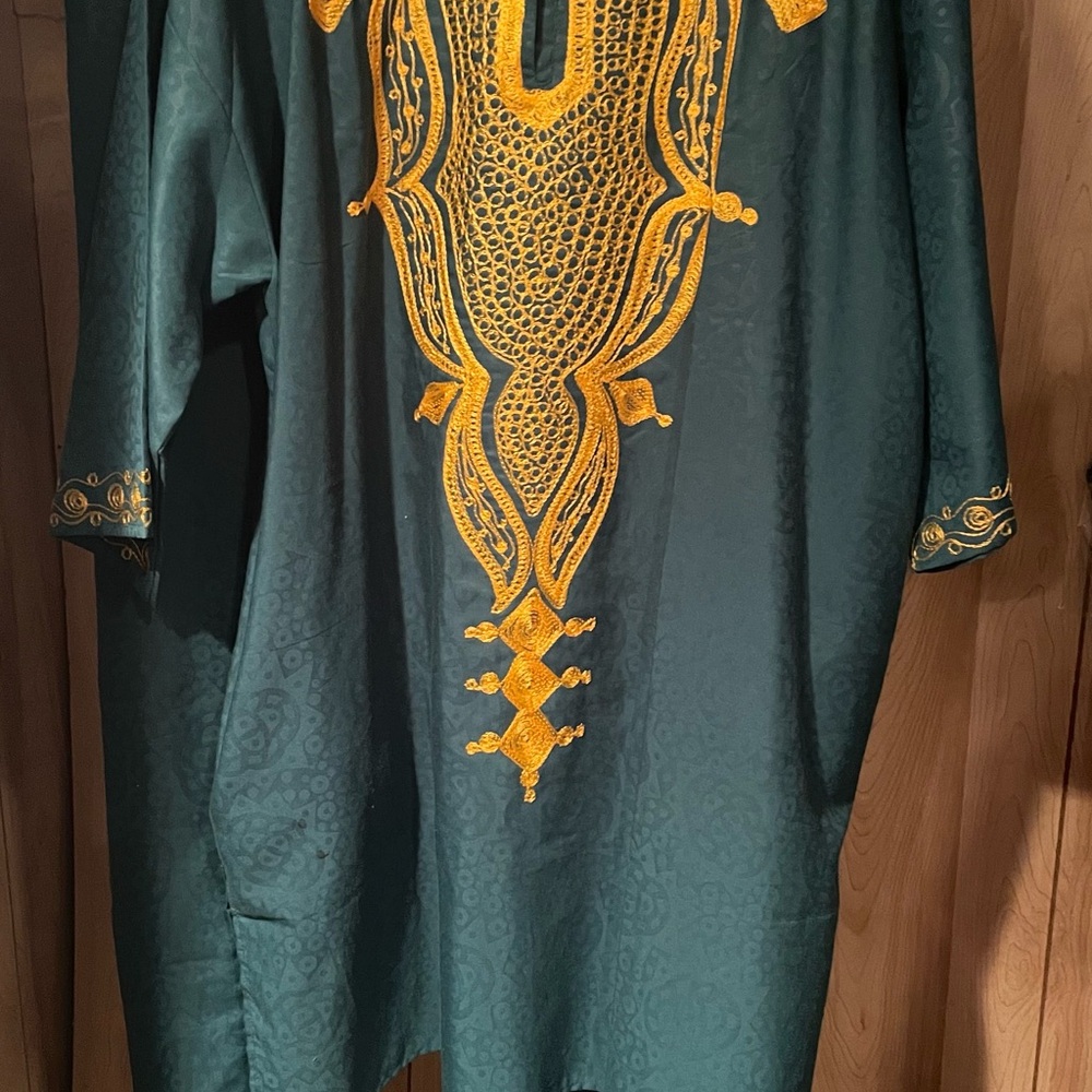 3 pc Pant Set w/kufi - African Fabric